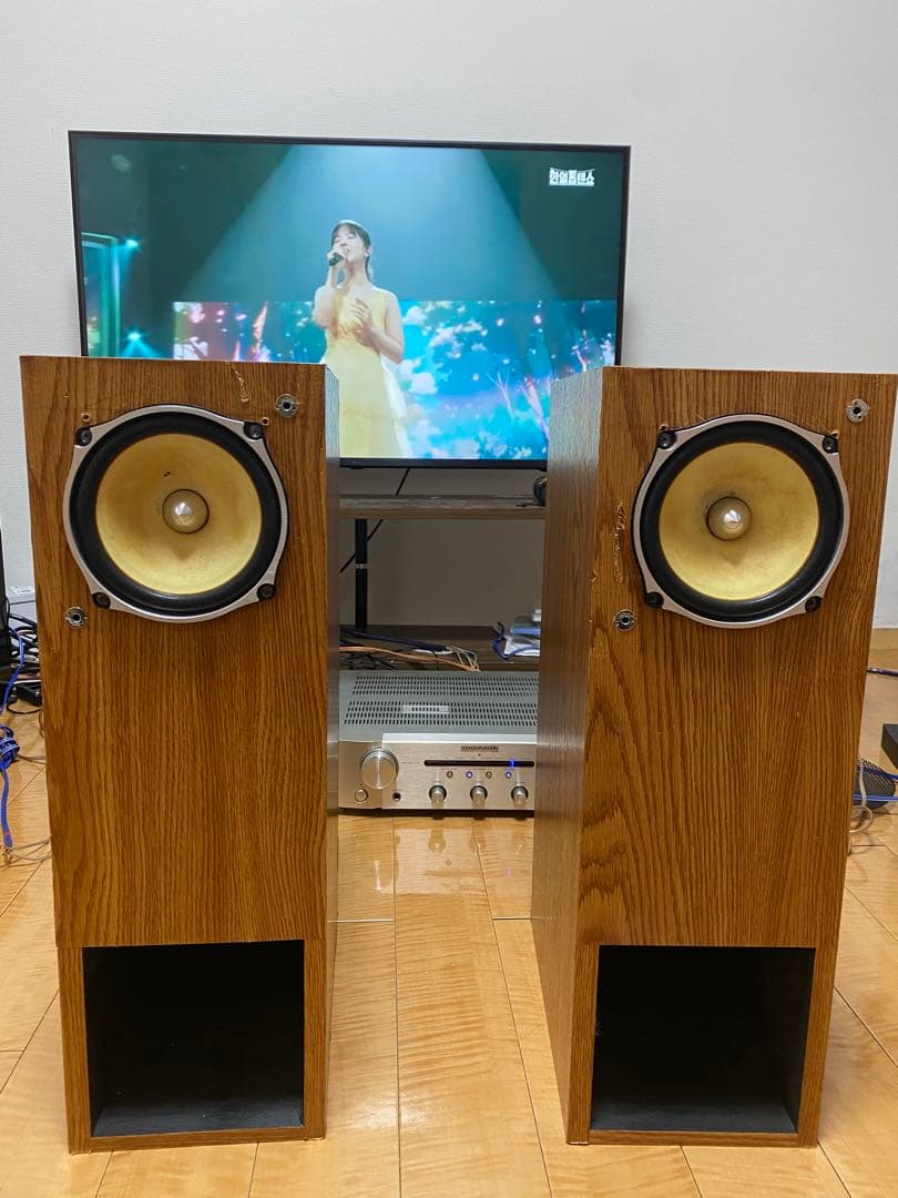 Eiju ef130kv フルレンジスピーカー バックロードホーン　アルニコ