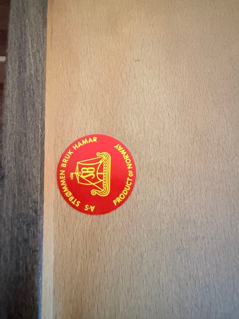 収納箱　大容量裁縫箱　フランスアンティーク　ノルウェー　木製　ヴィンテージ