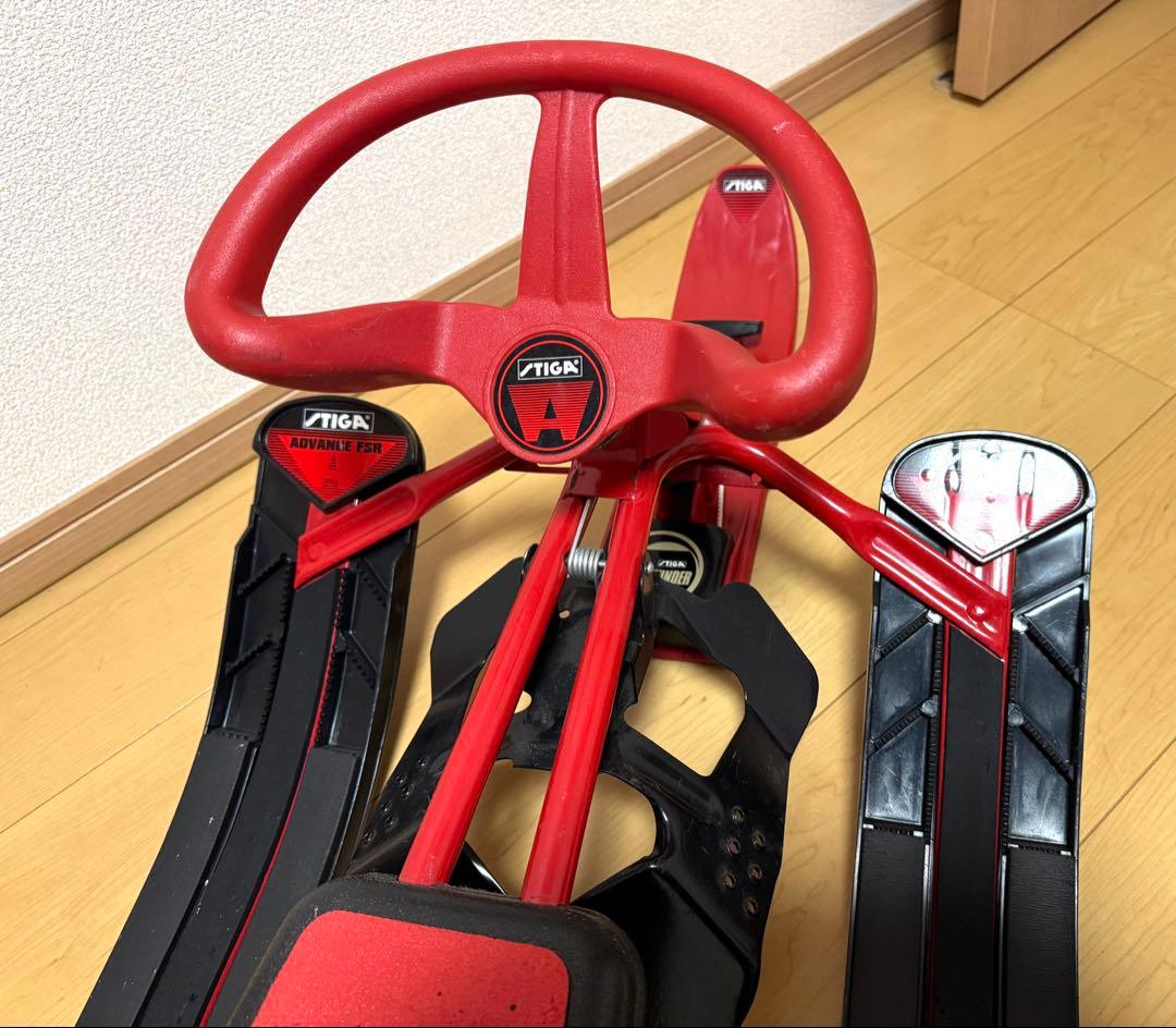 スノースライダー　STIGA FSR スノーレーサー スティガ ソリ　スノボ