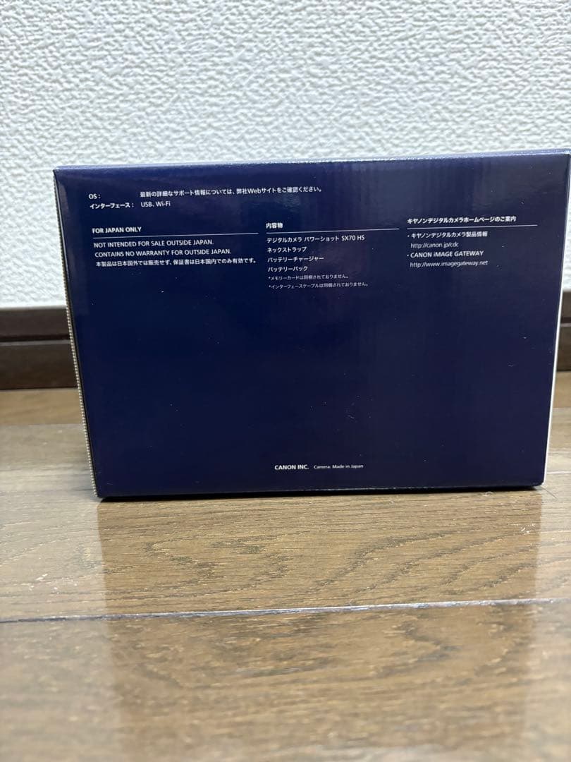 [展示品]Canon PowerShot SX70HS 本体　付属品あり