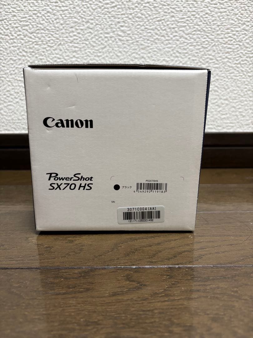 [展示品]Canon PowerShot SX70HS 本体　付属品あり