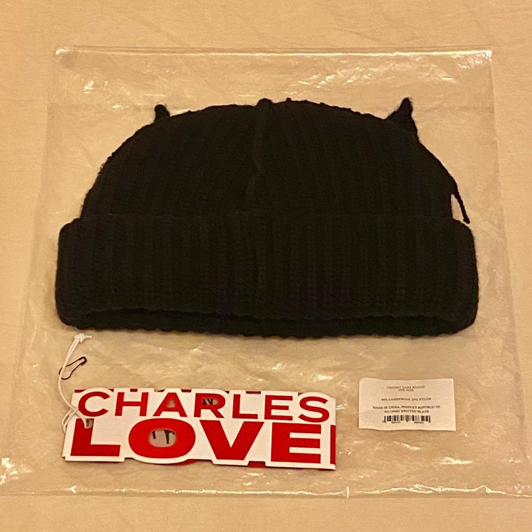 【正規品】CHARLES JEFFREY LOVERBOY 猫耳ニット帽