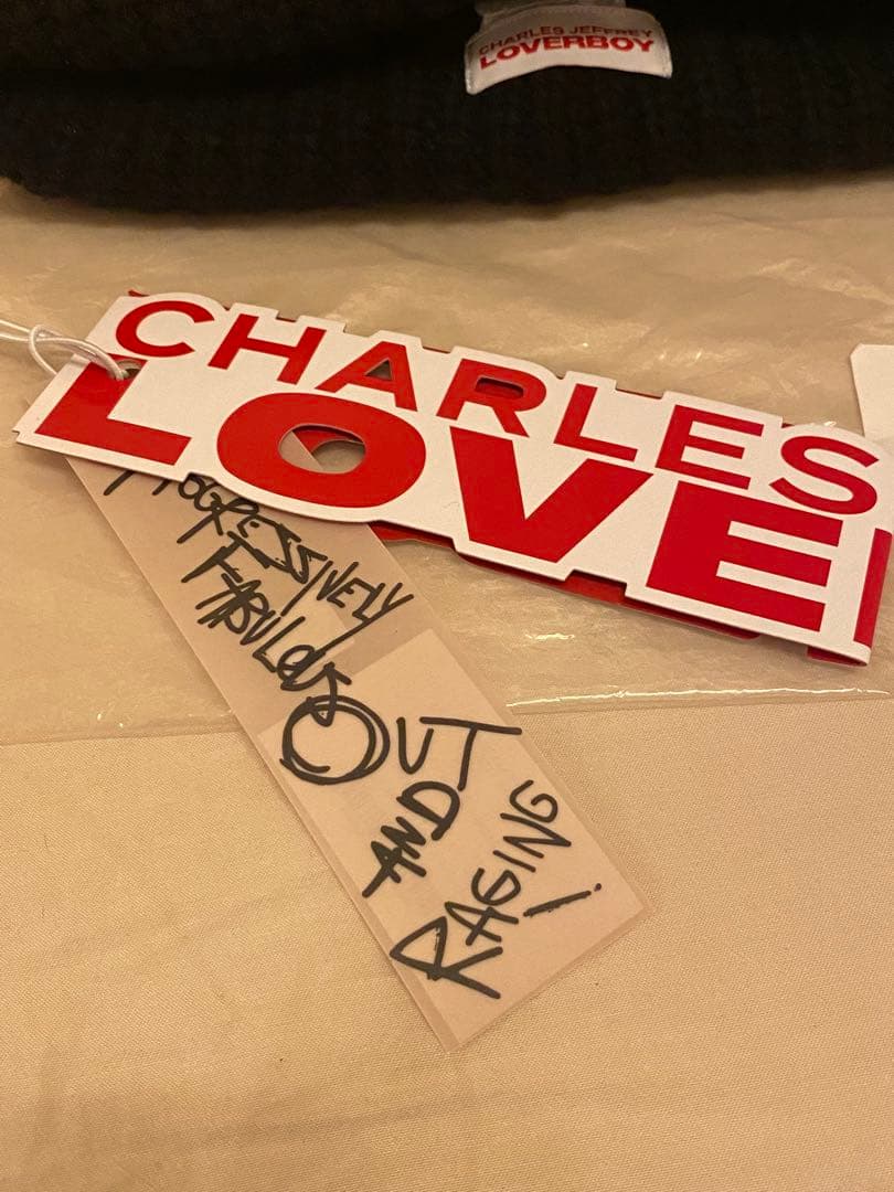 【正規品】CHARLES JEFFREY LOVERBOY 猫耳ニット帽