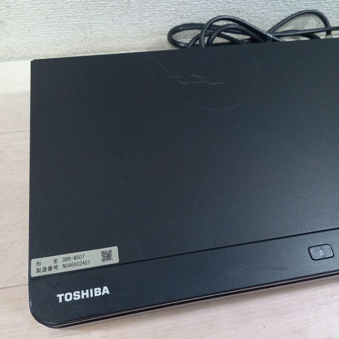 TOSHIBA 500GB ブルーレイレコーダー DBR-W507 2016年製