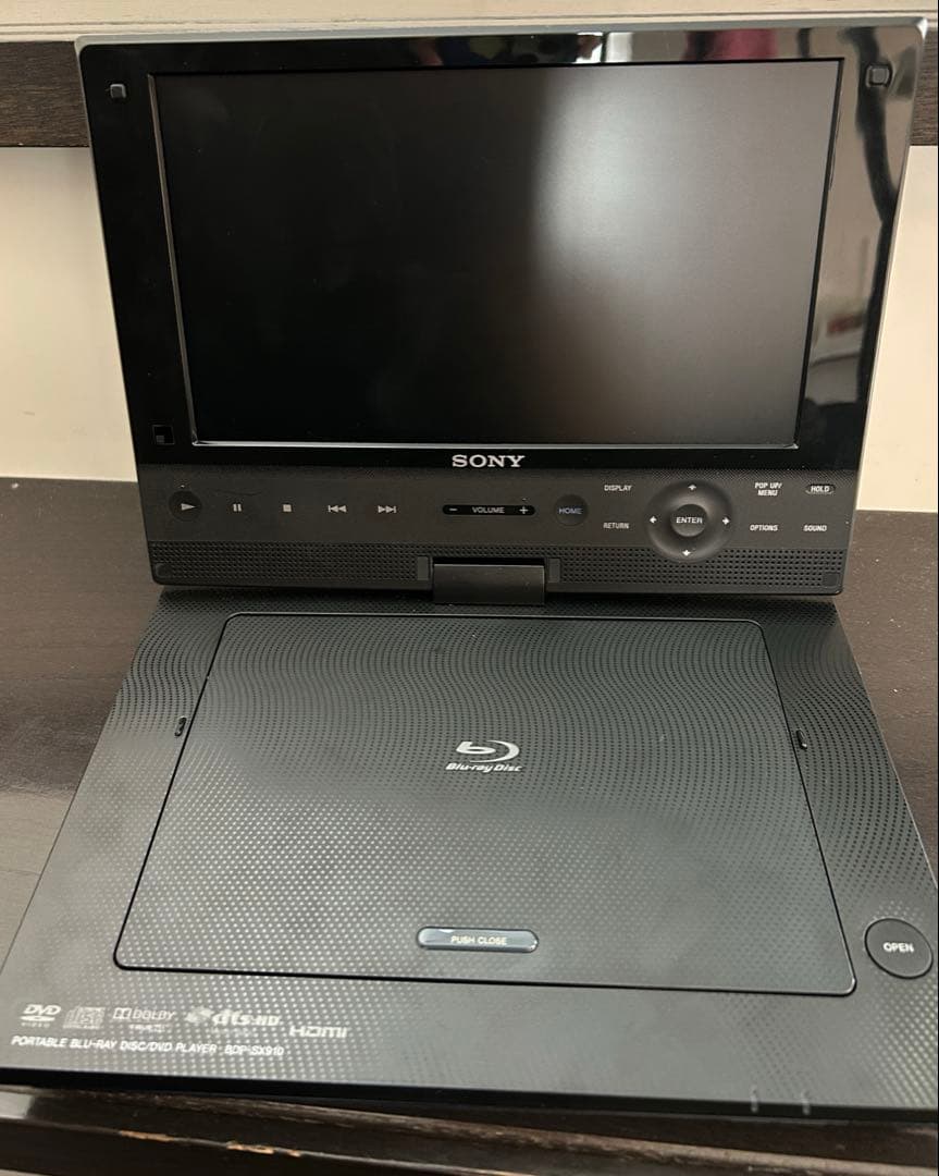 SONY BDP-SX910 ブルーレイプレーヤー ACアダプター、リモコン付き
