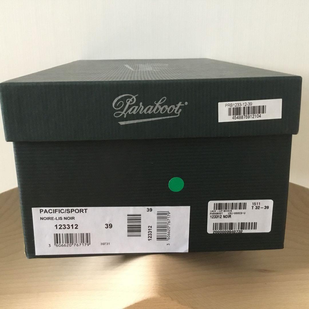 【未使用に近い】Paraboot / PACIFIC NOIR 39