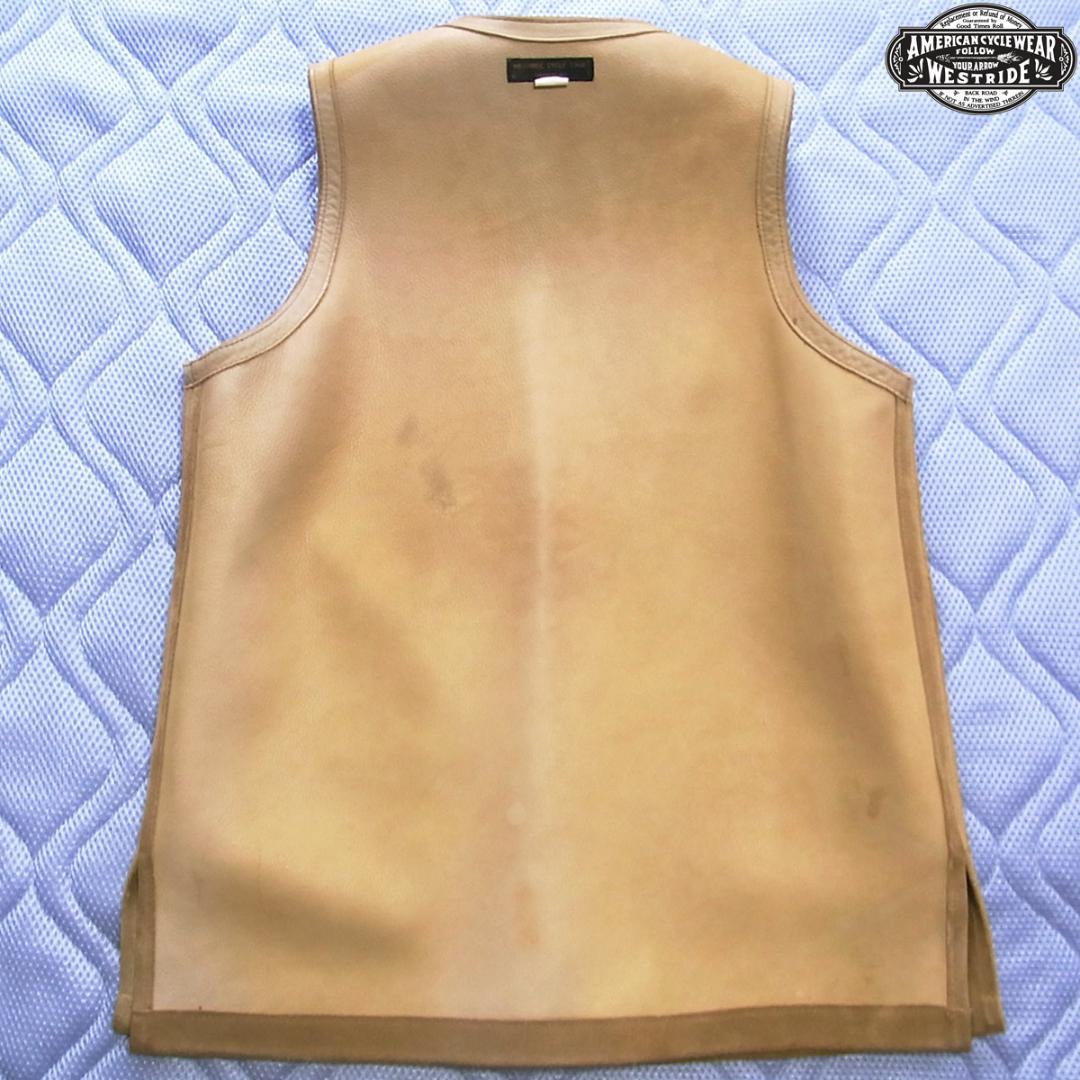 WEST RIDE ウエストライド WESTRIDE スエード レザーベスト