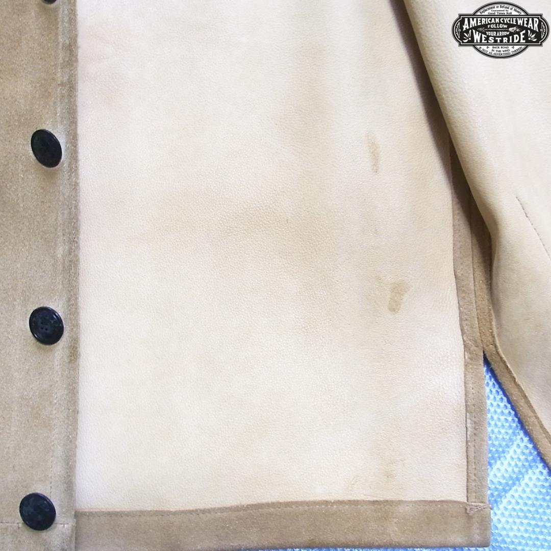 WEST RIDE ウエストライド WESTRIDE スエード レザーベスト