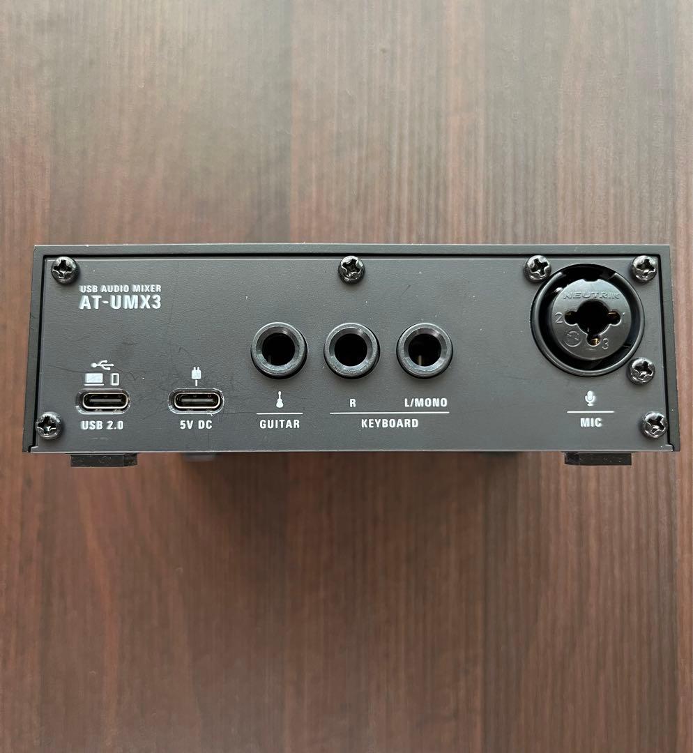 audio-technica USBオーディオミキサー AT-UMX3