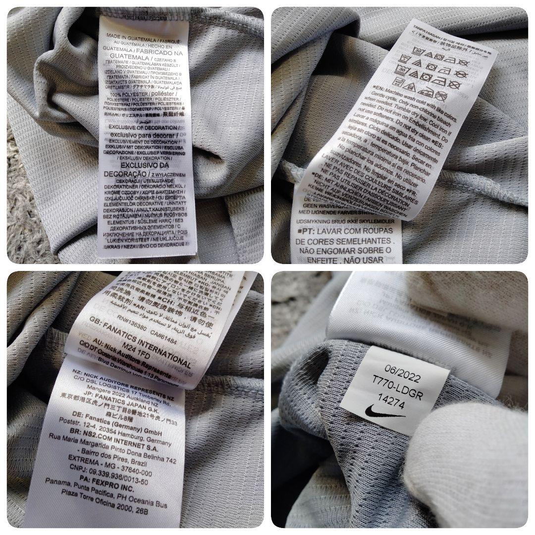 【美品】ドジャース 大谷翔平 #17 レプリアユニホーム ロード グレー XXL