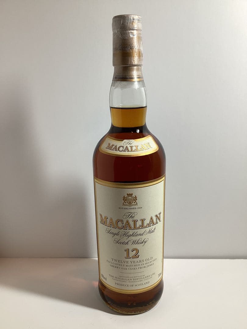 マッカラン12年　旧ボトル