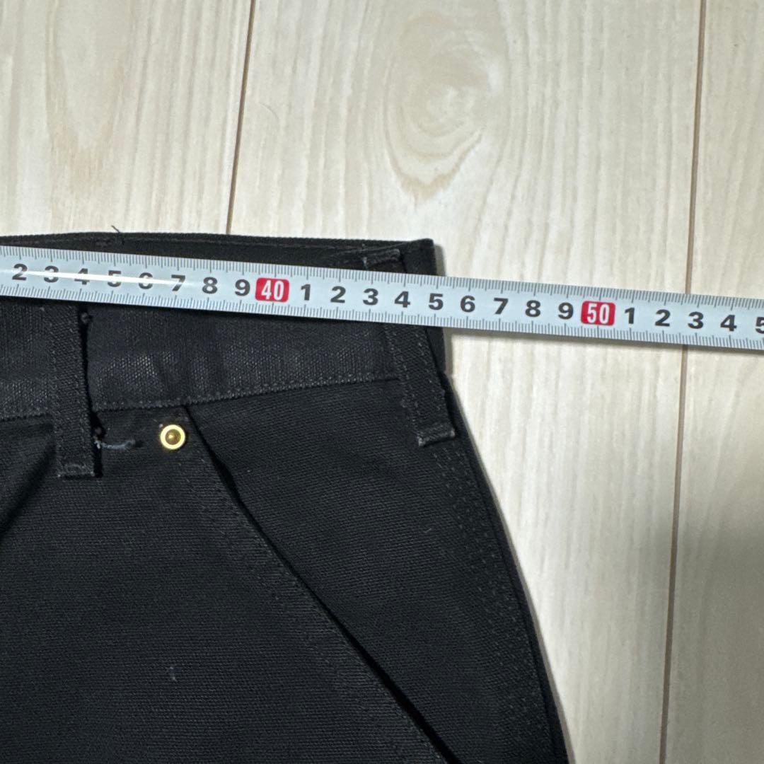 Carhartt ダブルニー ブラック W36 ダックパンツ