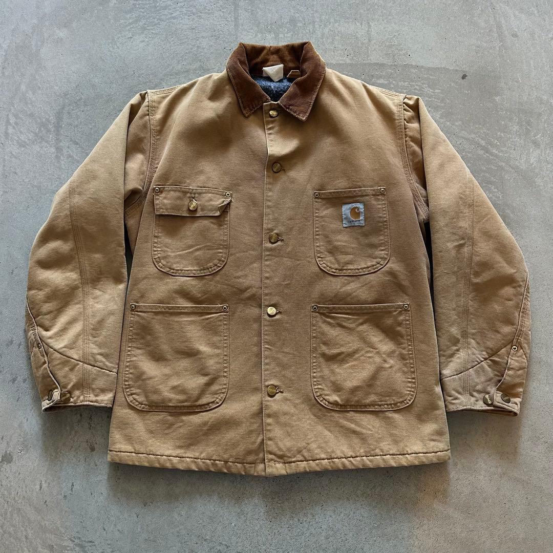 星タグ80s カーハート チョアコート 極上 希少38サイズ