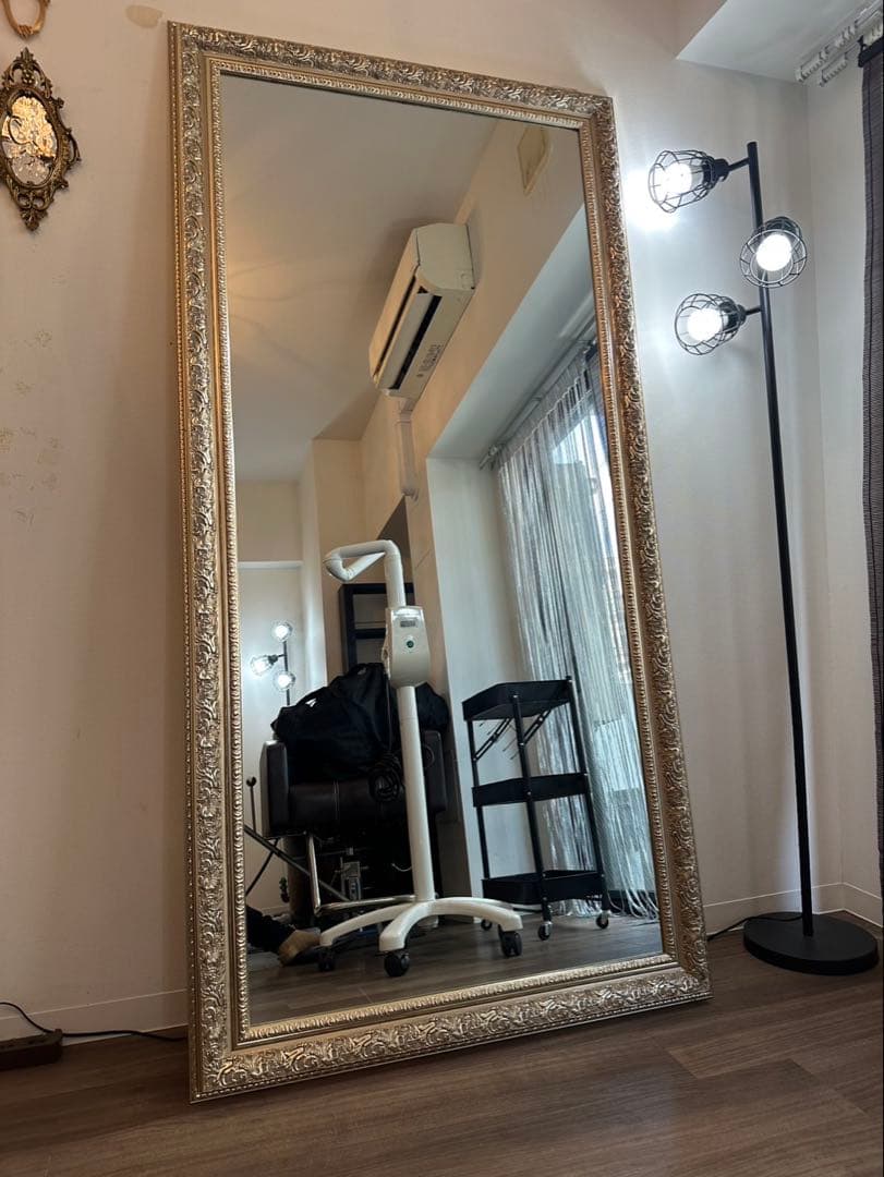 D*O様 【美容室】アンティーク風✨スタンドミラー 大きめ