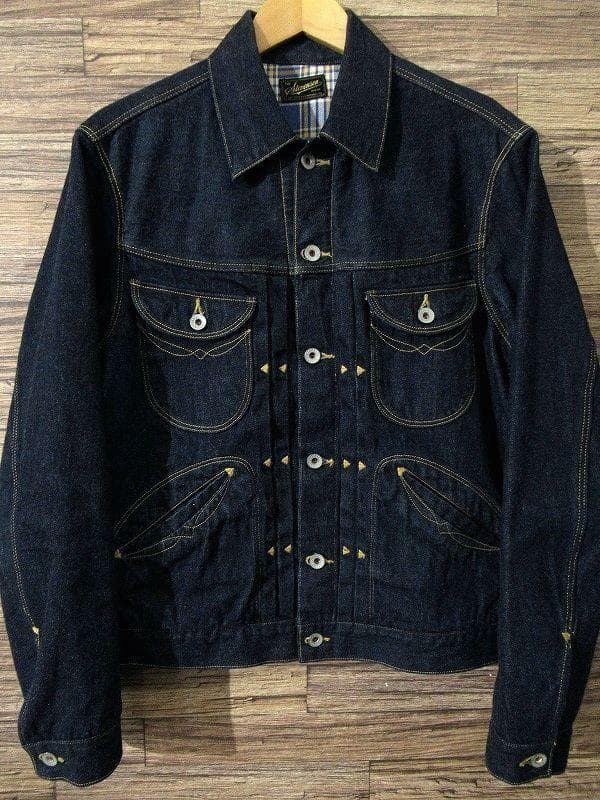 スティーブンソンオーバーオール ストックマン デニム カウボーイ ジャケット