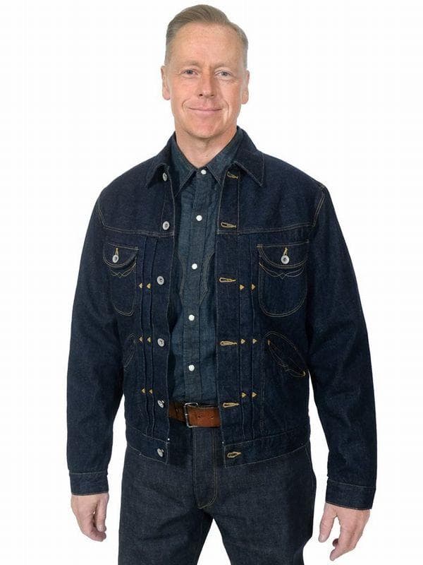 スティーブンソンオーバーオール ストックマン デニム カウボーイ ジャケット