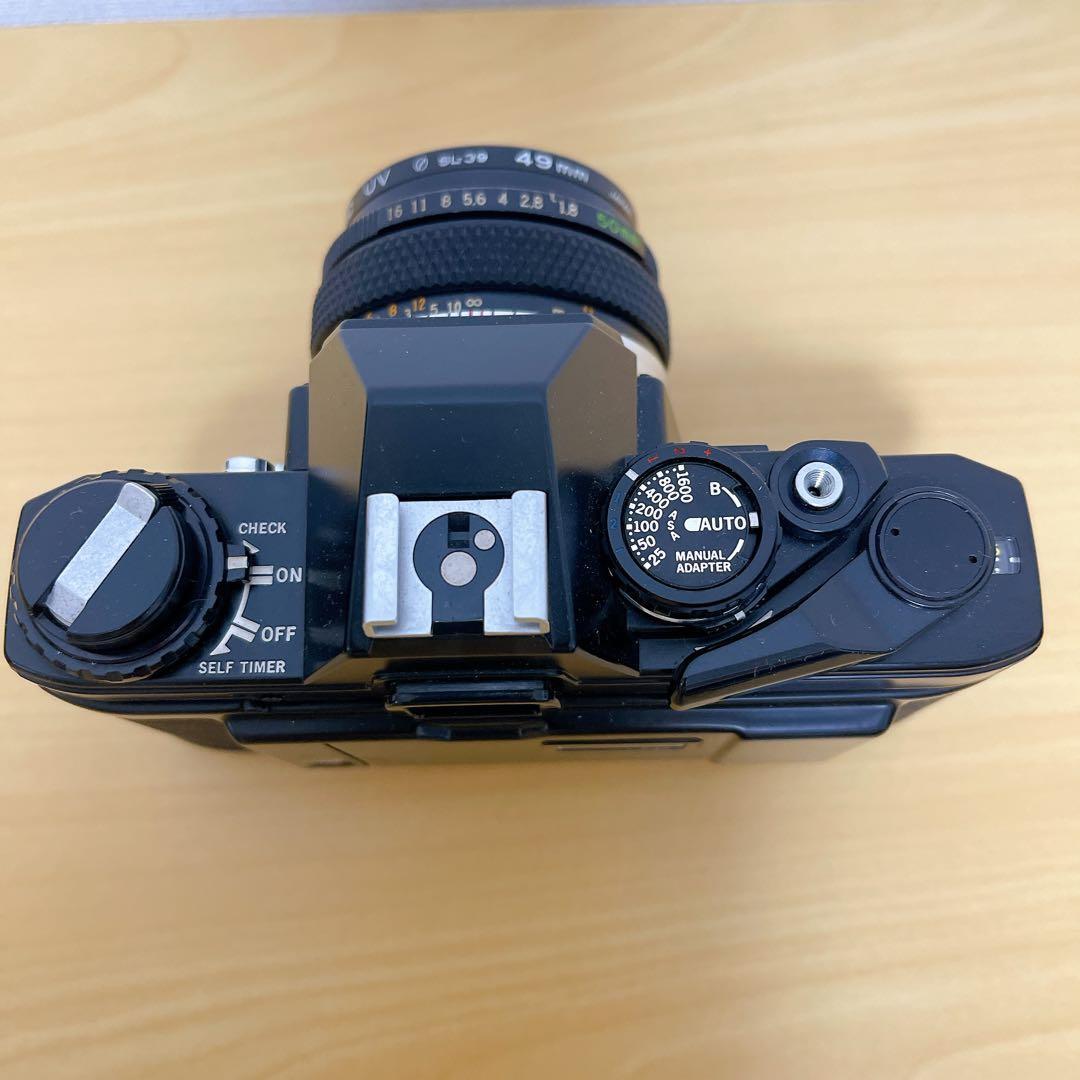 【完動品】OLYMPUS OM10 QD ブラック+ 標準レンズ