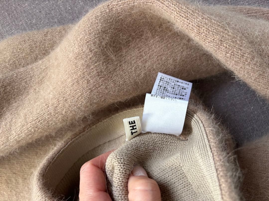 THE TOE Richmond angora sweaterニットワンピースM