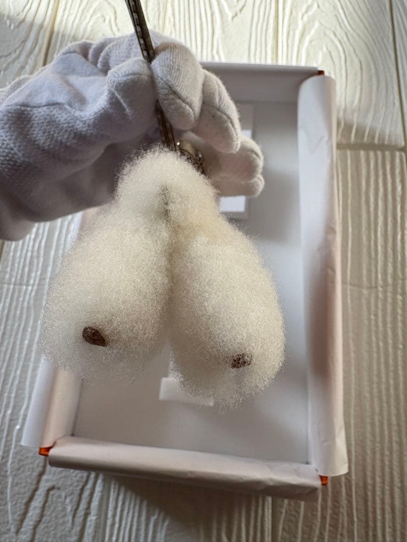 【新品未使用】エルメス　バディチャーム　ローズダーリン　新作　首輪付き　パンク