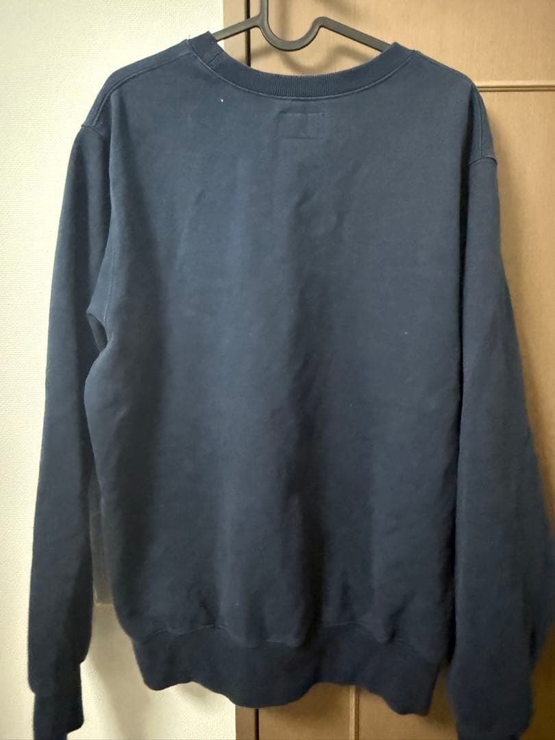 thisisneverthat ネイビー トレーナー