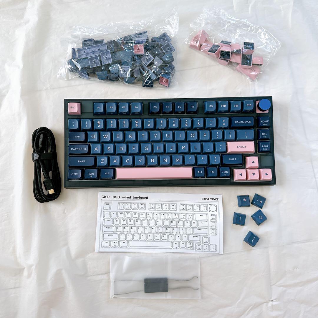 ☆8 キーボード ゲーミング ボード キーキャップ 光学式 ホットスワップ