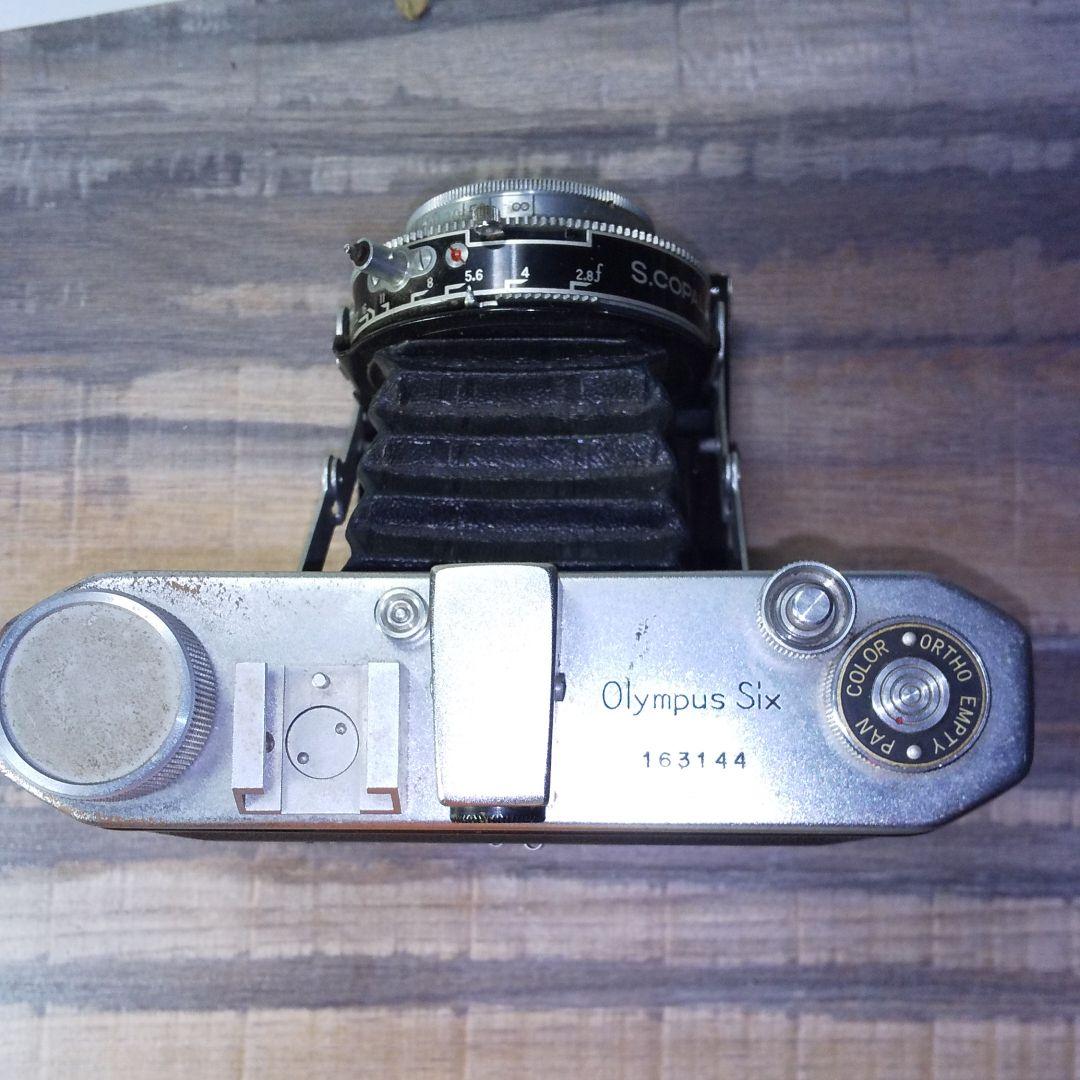 ☆❪超貴重品❫[レトロ]OLYMPUS  Six[蛇腹式]三脚セット！