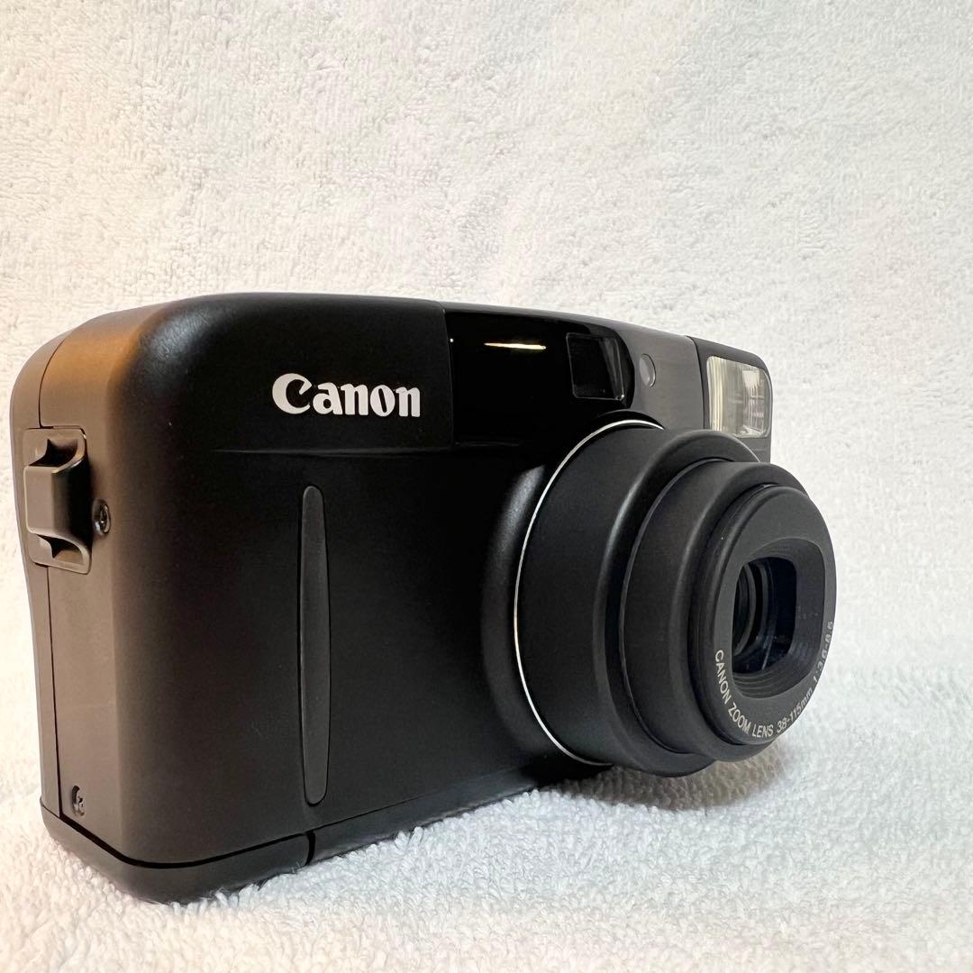 【完動品 美品】Canon Autoboy S ブラック 動作確認済 フィルム