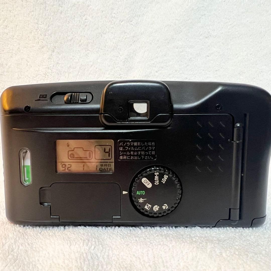【完動品 美品】Canon Autoboy S ブラック 動作確認済 フィルム