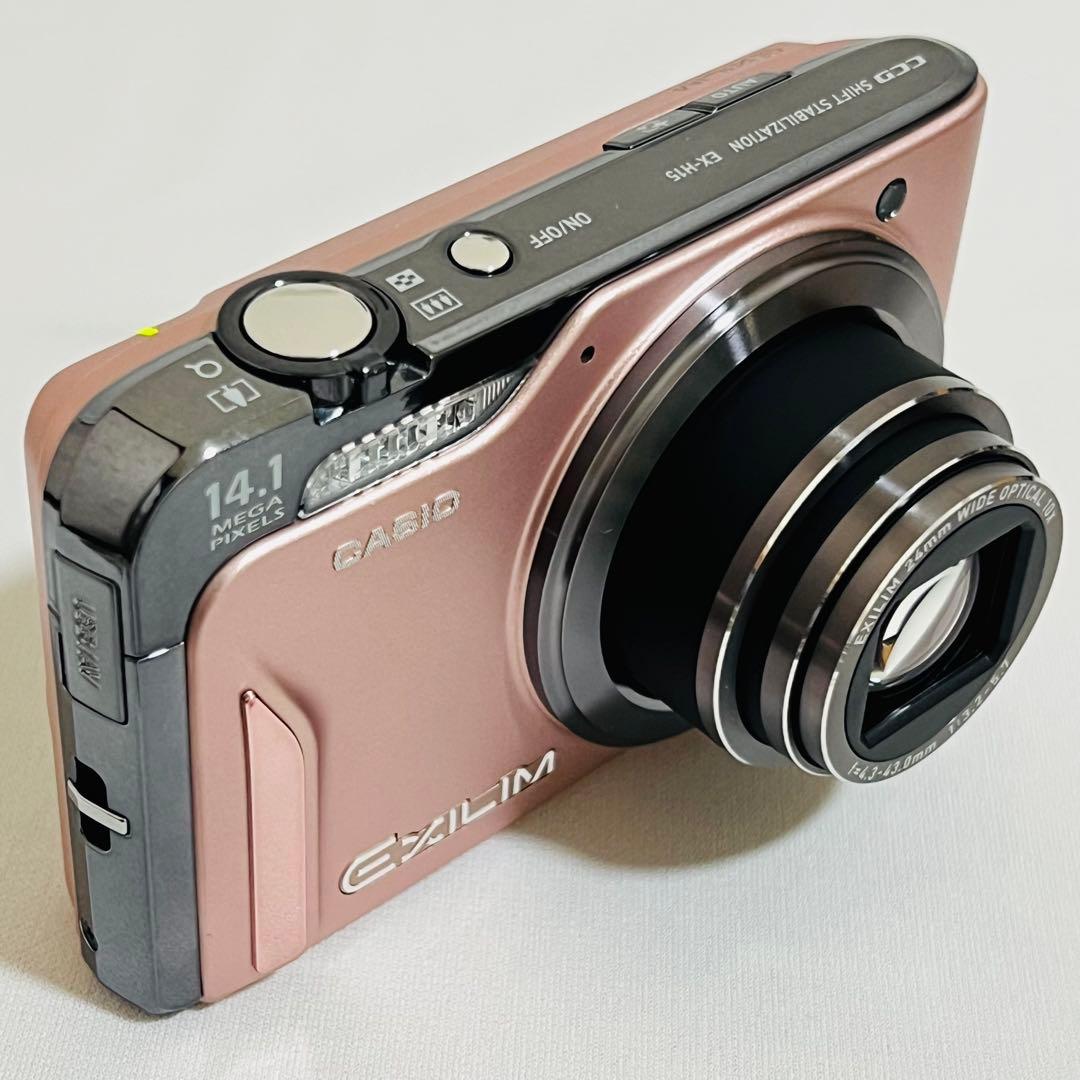 CASIO EXILIM EX-H15 ピンク 【全付属品&SDカード付】