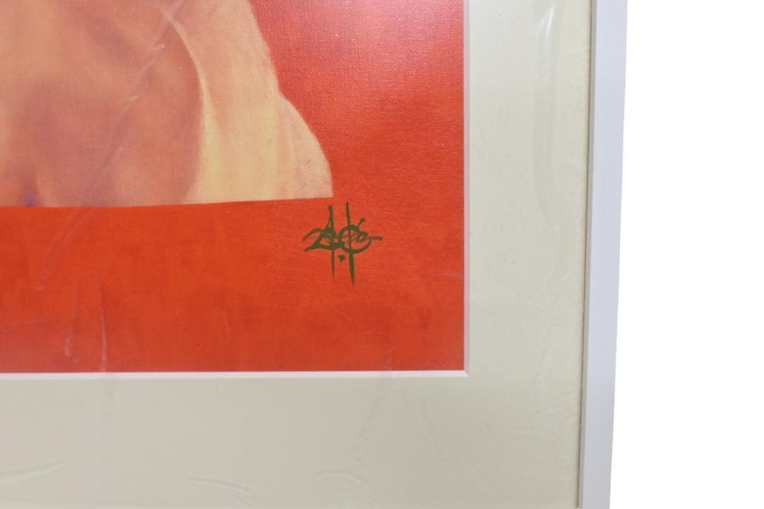 トイズマッコイ 額装 複製アート 岡本博 描きおろし 直筆サイン