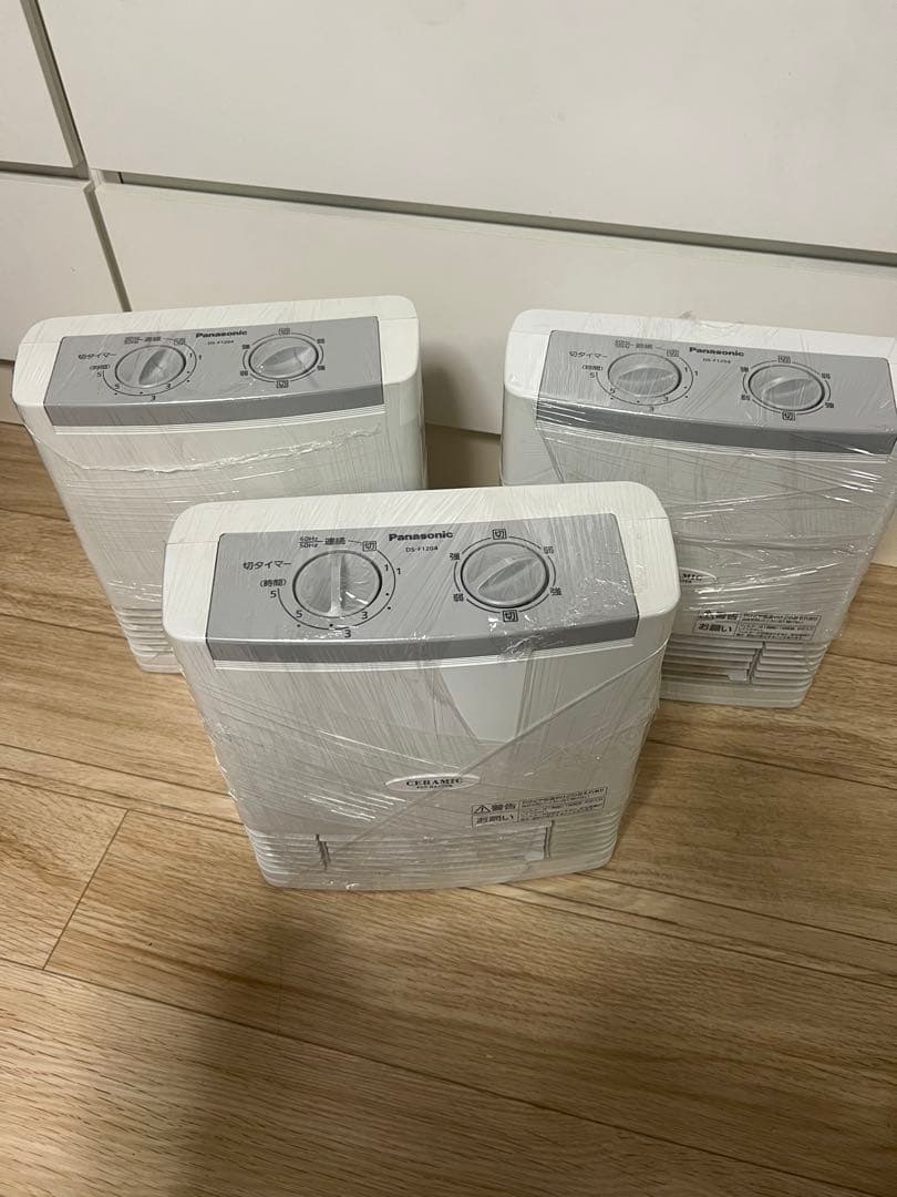 激安送料込‼️ Panasonic セラミックファンヒーター 3点セット