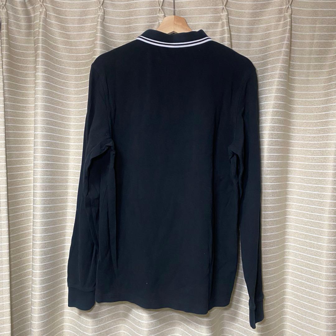 【WEB限定】FRED PERRYツインティップライン ロングスリーブポロシャツ