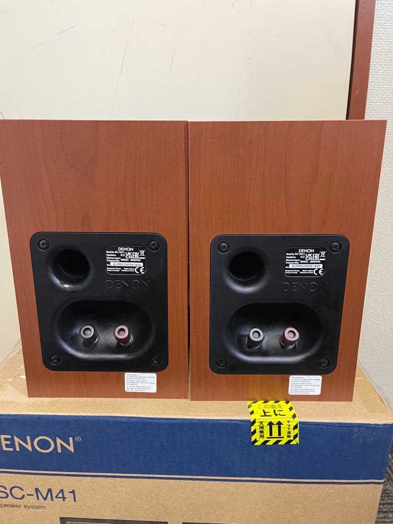 DENON SC-M41 ペア スピーカー ソフトドームツイーター デノン 音響