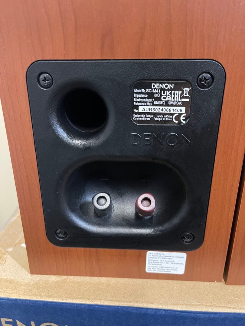 DENON SC-M41 ペア スピーカー ソフトドームツイーター デノン 音響