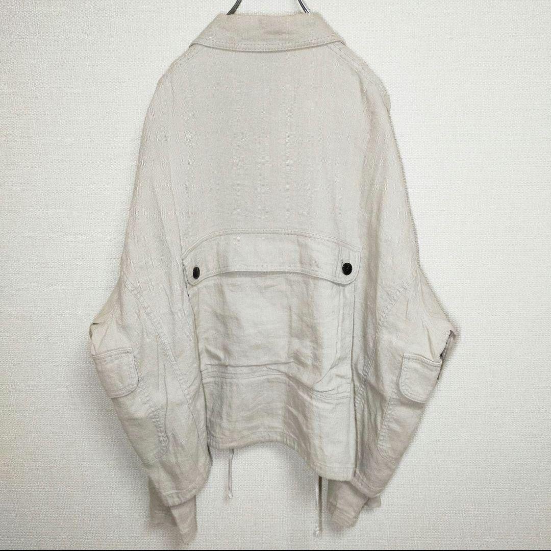 UNUSED アンユーズド オーバーサイズ ハンティングジャケット ベージュ L