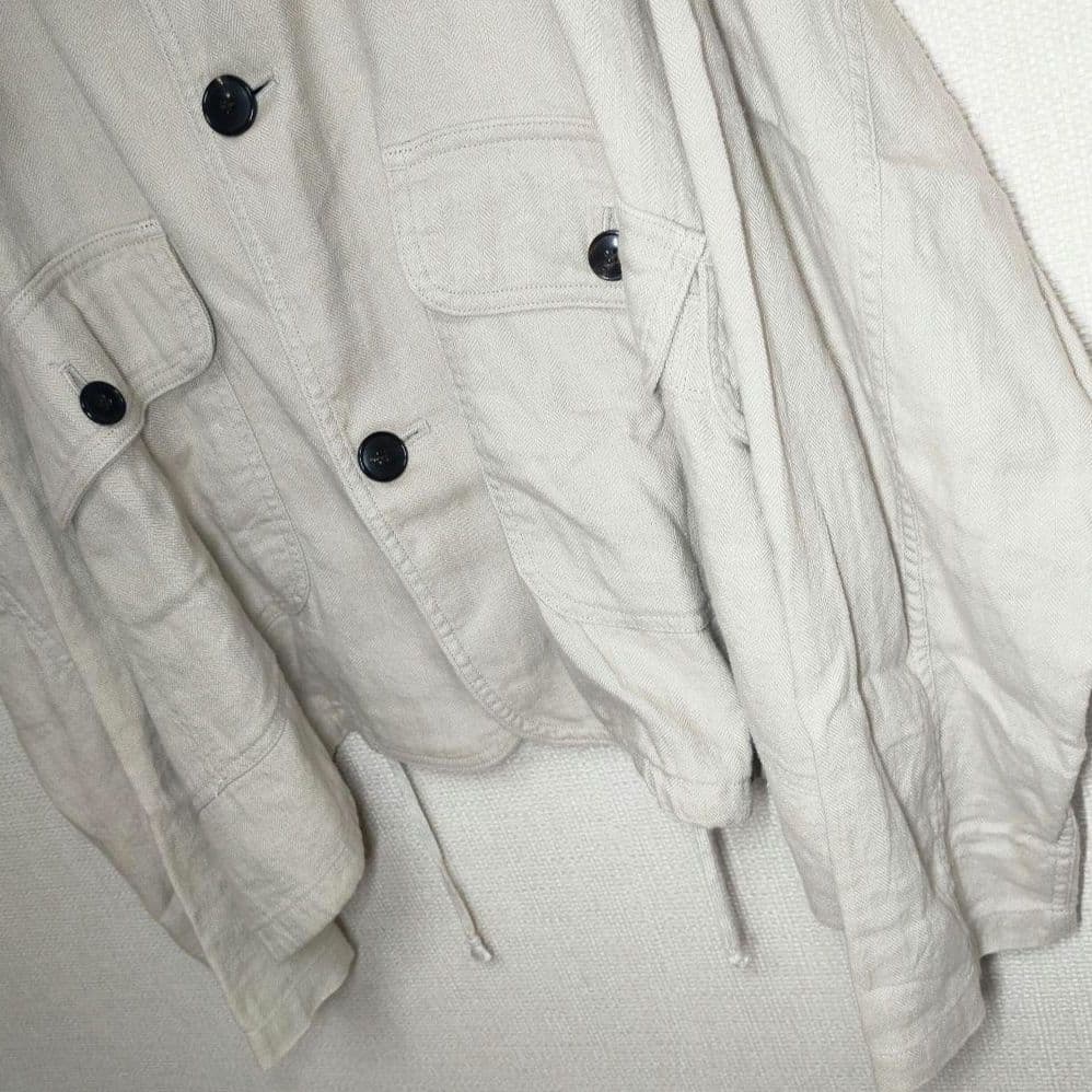 UNUSED アンユーズド オーバーサイズ ハンティングジャケット ベージュ L