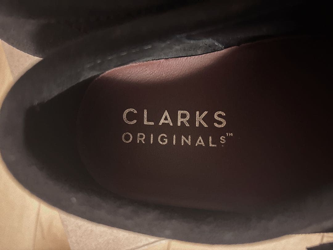 hr様　Clarks Wallabee 黒 モカシン