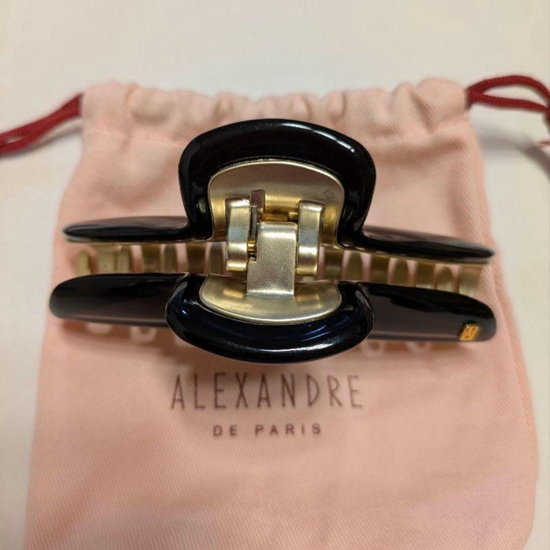 まさ　ALEXANDRE DE PARIS ヘアクリップ ブラック