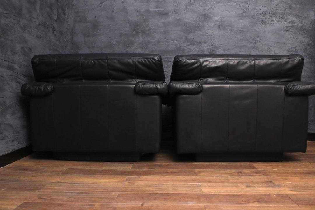 P*N様 都内川崎横浜のみ　レトロ機構　総黒本革90年代ヴィンテージ　1人掛け