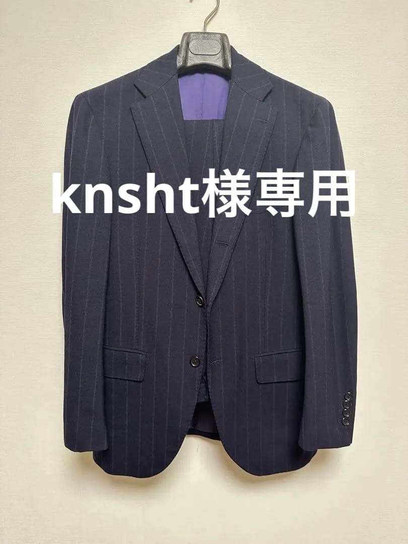 ビームス リングジャケット製 ネイビー スーツ