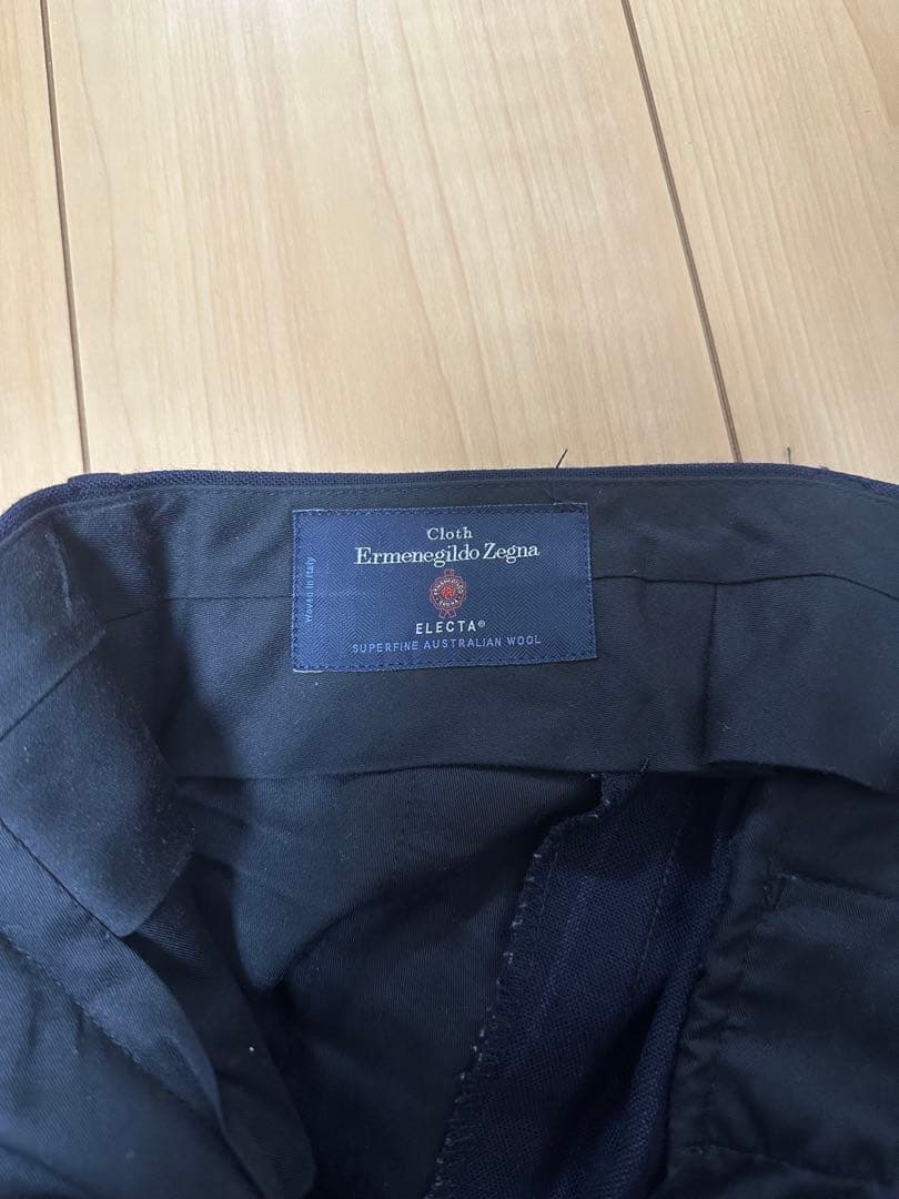 ビームス リングジャケット製 ネイビー スーツ