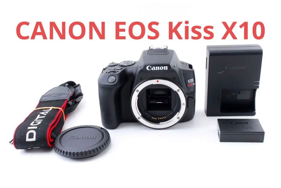 保証付☆キャノン デジタル一眼レフカメラ Canon EOS Kiss X10☆