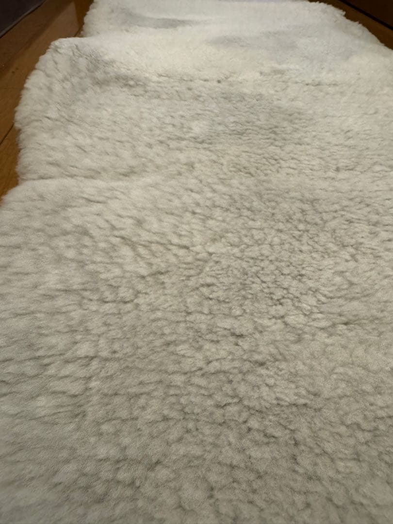 【勝子】NICHIRO ニチロ　ムートンラグ　グレー