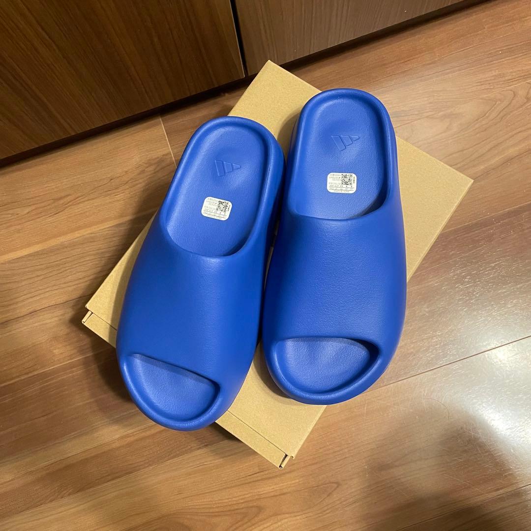 靴 yeezy slide azure 27.5cm