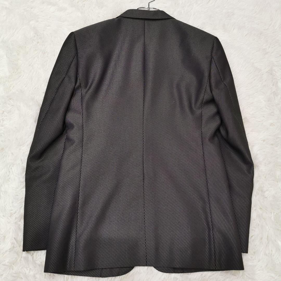 美品 メンズティノラス 3ピース ベスト付き ストライプ セットアップ Sサイズ