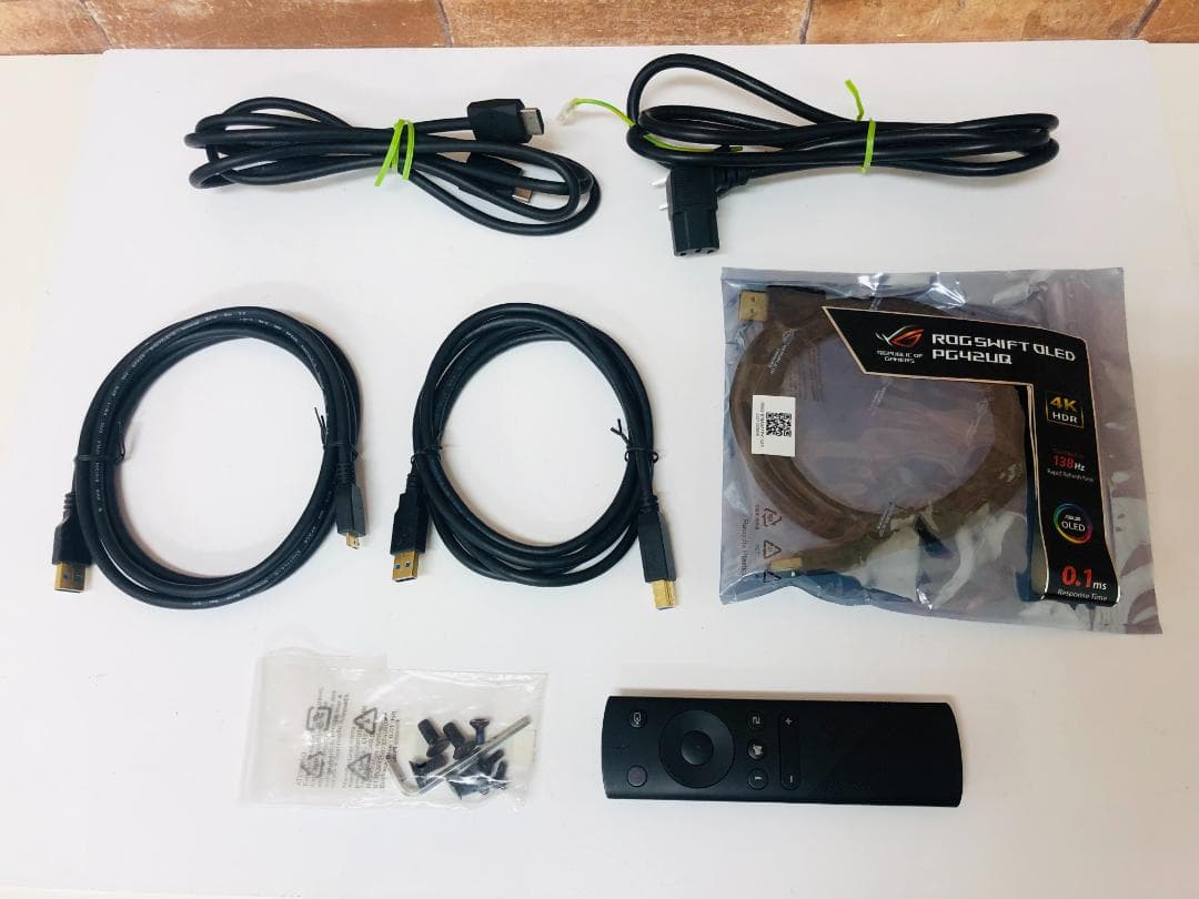 【送料無料】ASUS モニターROG Swift OLED PG42UQ 現状品