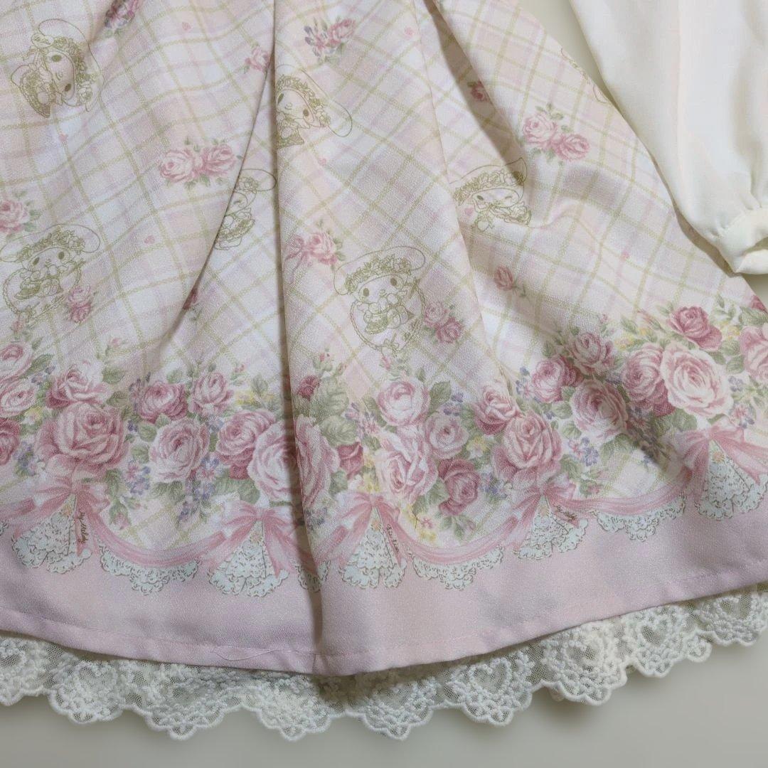 ⭐️極美品⭐️LIZ LISAリズメロ　マイメロ　フラワーワンピース