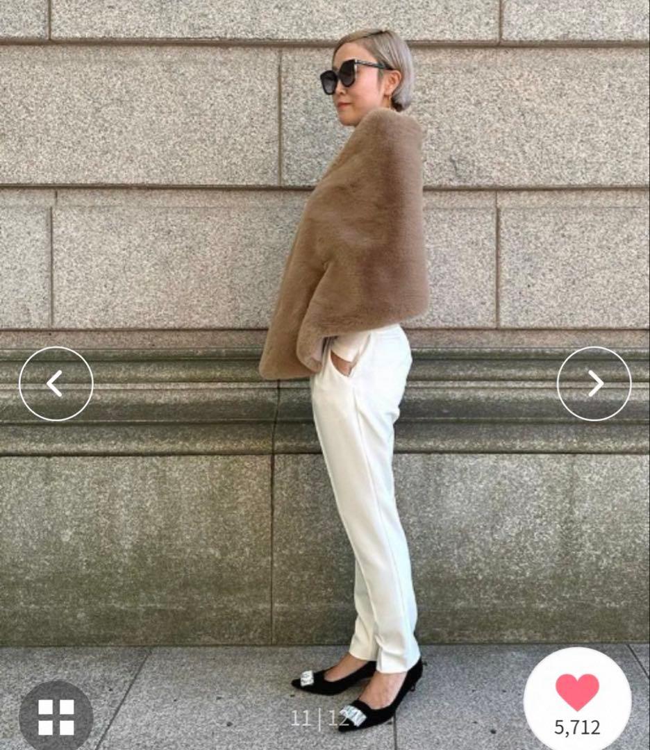 JENNE リッチボリュームファーケープ