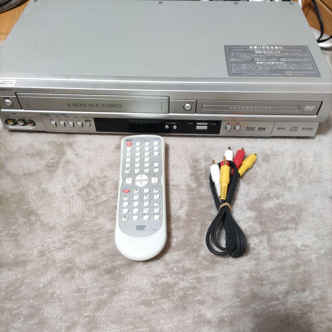 DXアンテナ　DVD／VHSコンビネーションデッキ　DV−140V　動作品