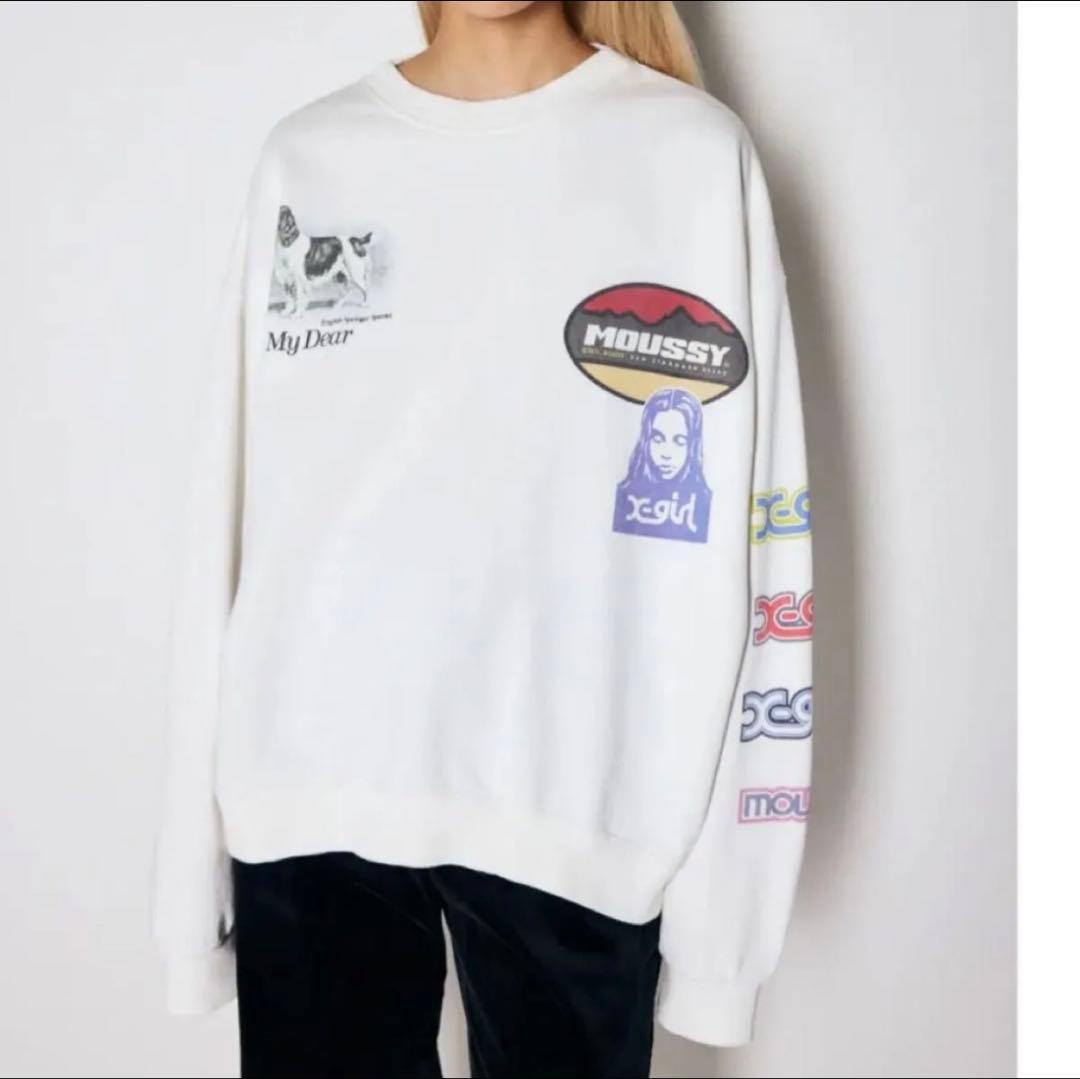 Xgirl moussy/コラボトレーナー